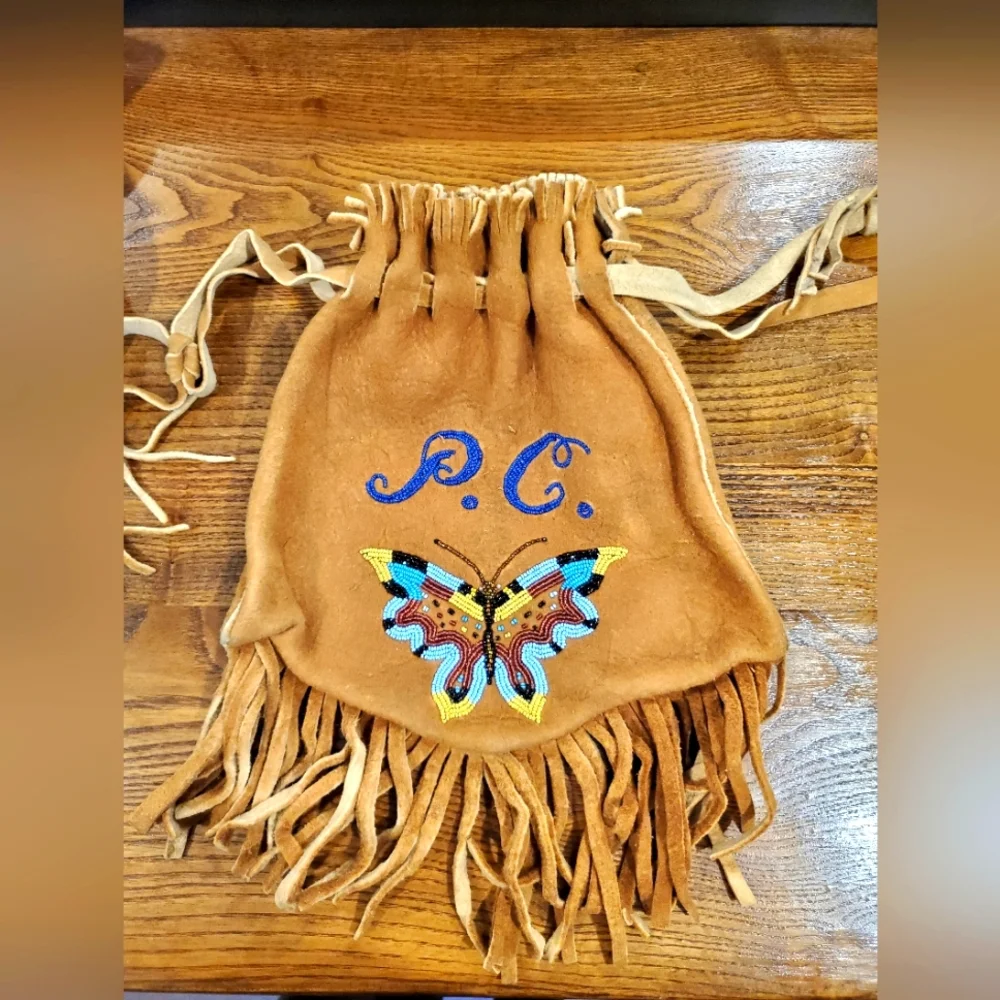 Authentic Suede Butterfly bag - Picture 1 of 3